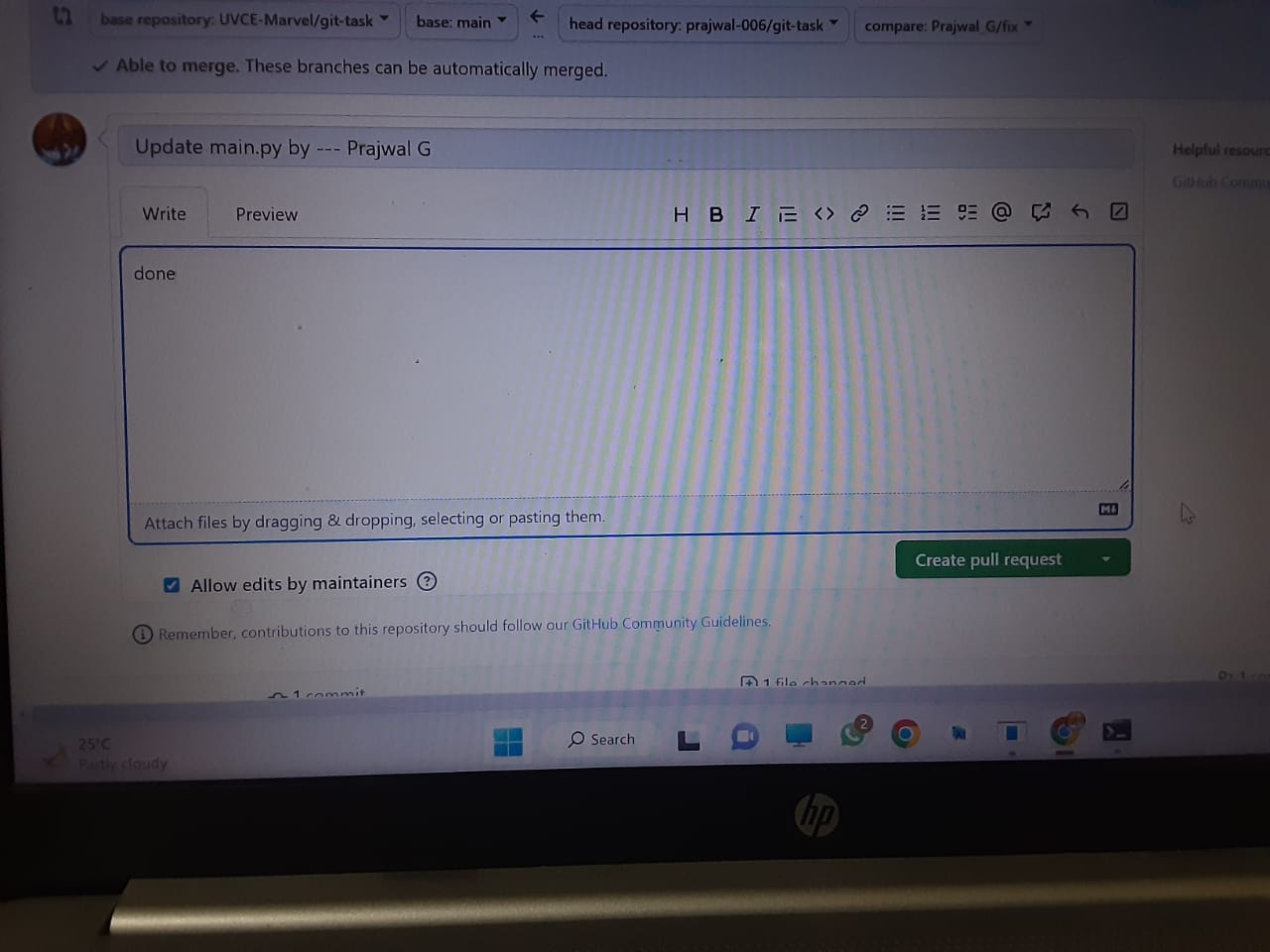 GitHub - prajwal-006/Working-with-GitHub