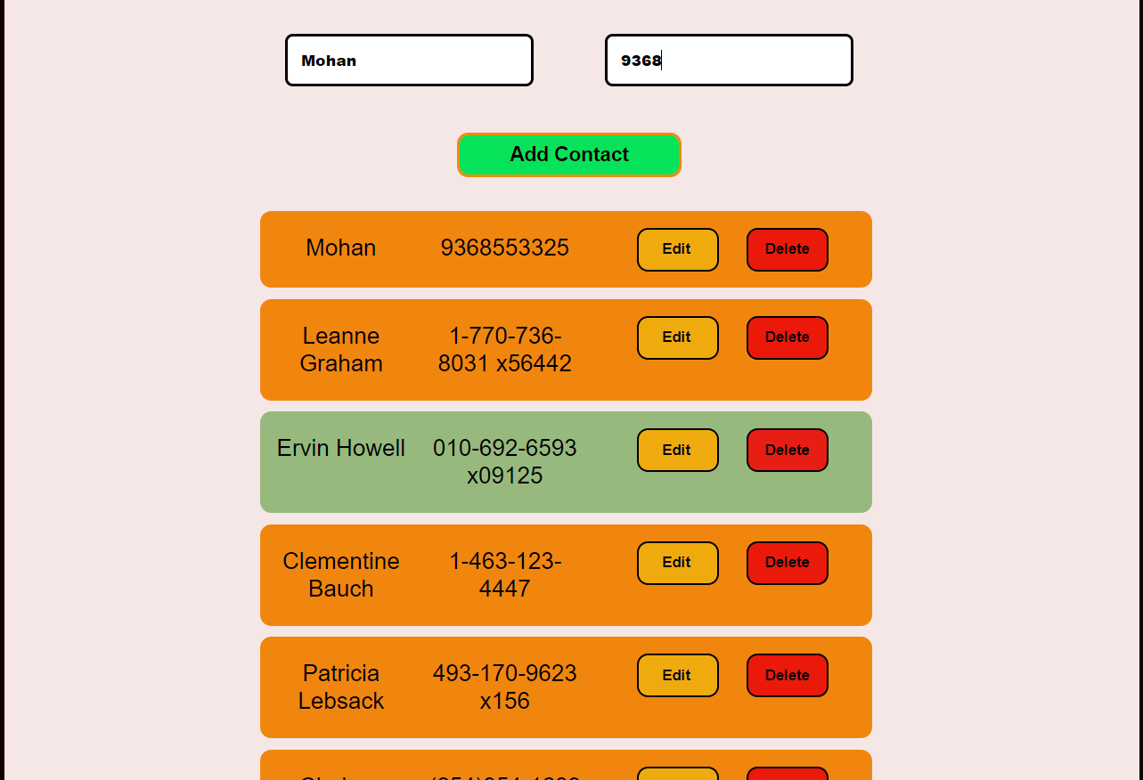 GitHub - Mohan-Chandra-Sharma1/Contact-List: Below we mentioned Hosted ...