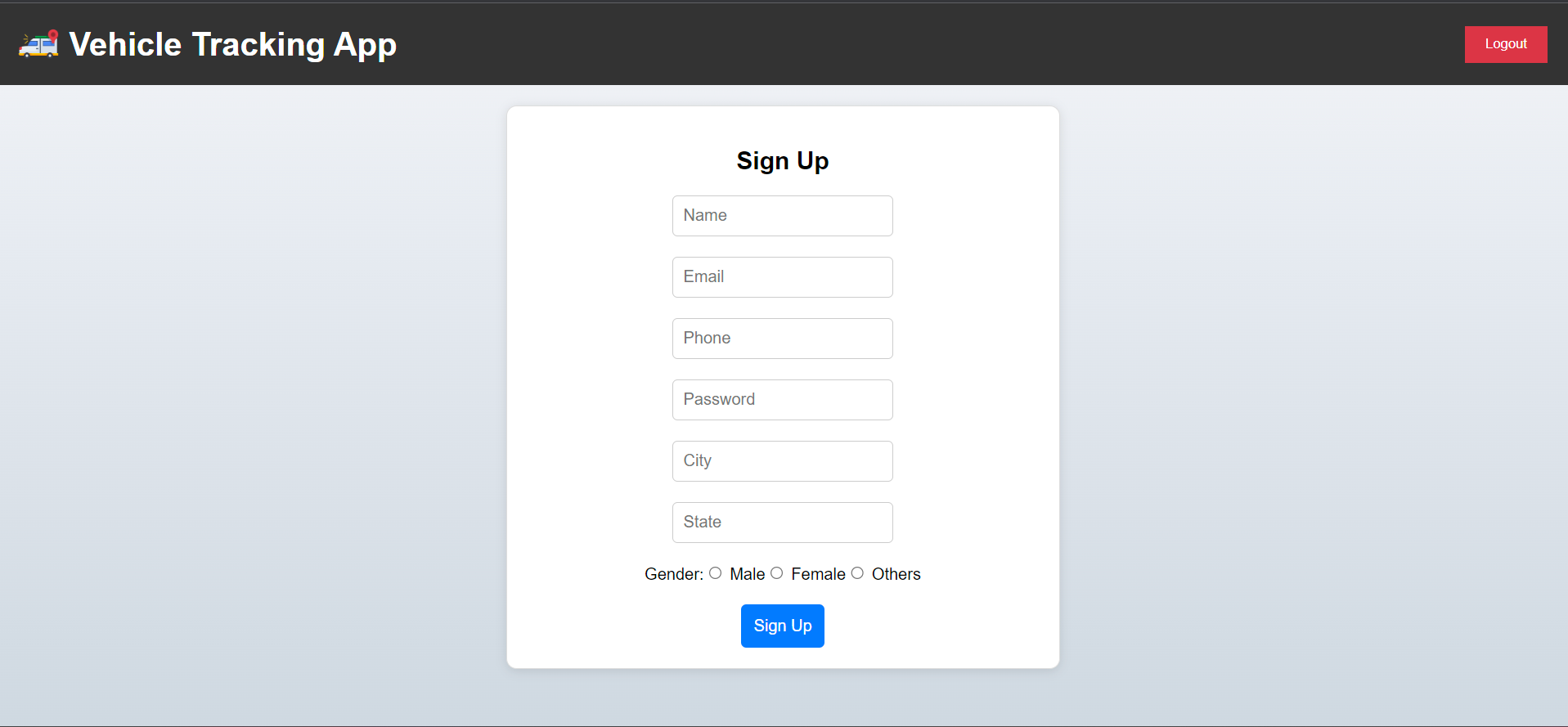 GitHub MohanChandraSharma1/vehicletrackerapp vehicletrackingapp