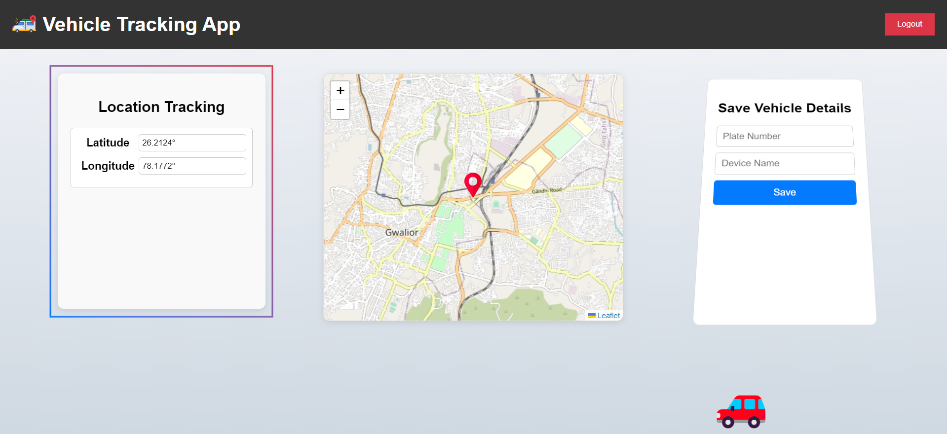 GitHub MohanChandraSharma1/vehicletrackerapp vehicletrackingapp