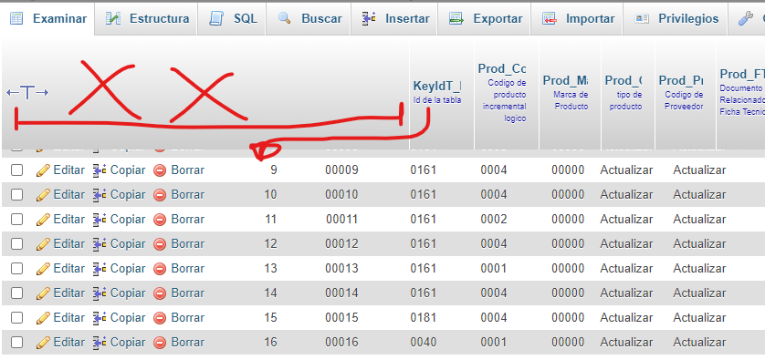 Layout Error when scroll down Table · Issue #16339 · phpmyadmin ...