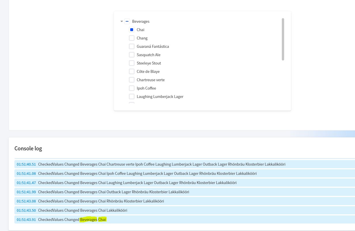 Radzen Tree checkbox Tri-State appears in CheckedValues results · Issue ...