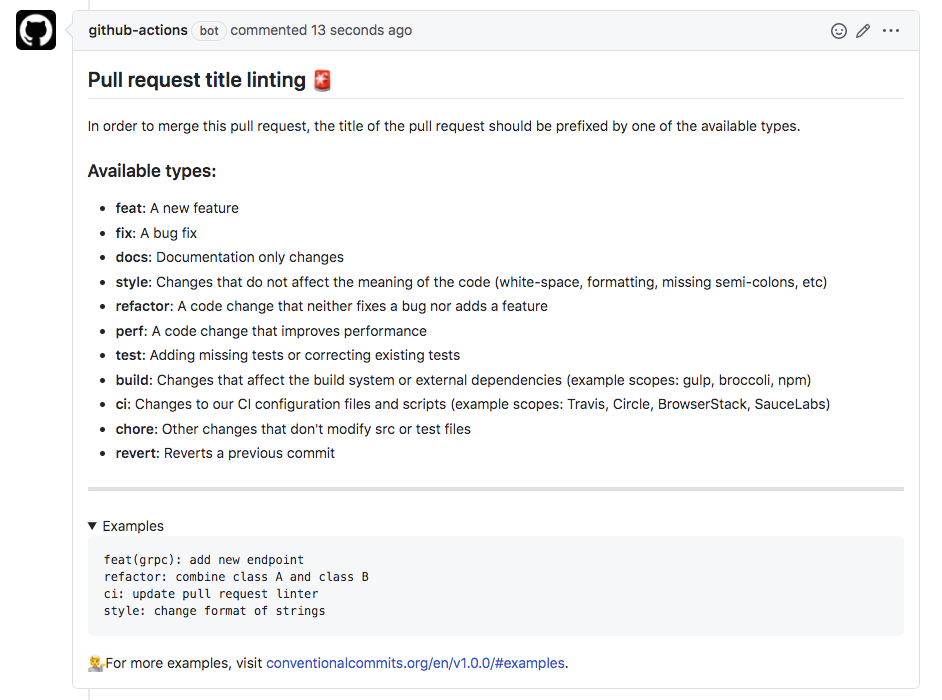github-jef-conventional-commits-pr-action-lints-pull-request