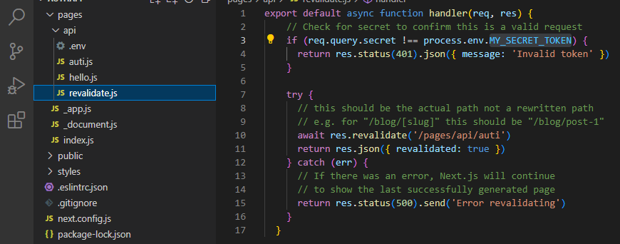 Setting UP ISR · vercel community · Discussion #1217 · GitHub