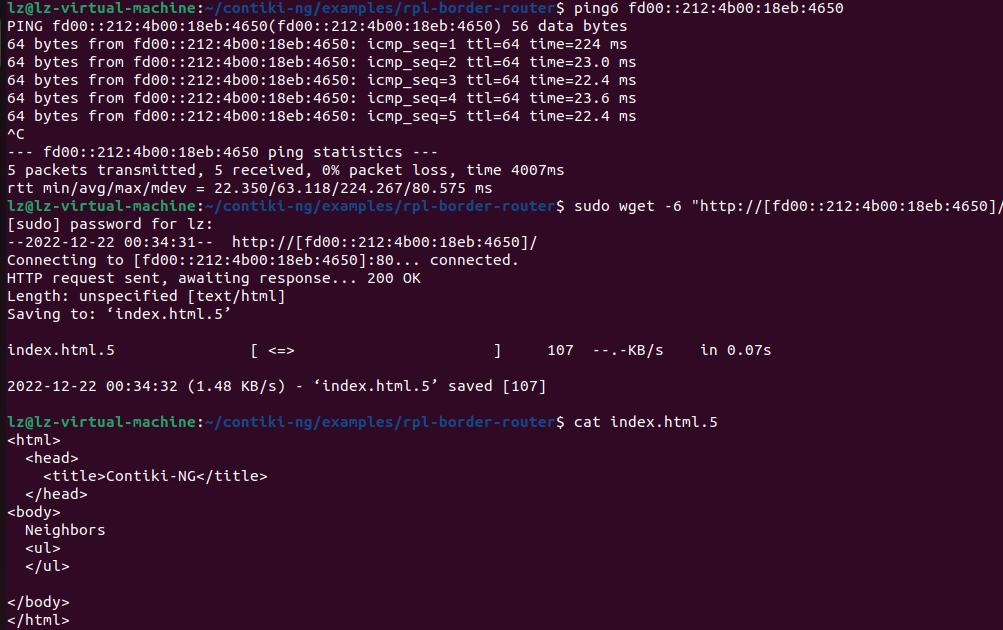 RPL border router can't work · Issue #2358 · contiki-ng/contiki-ng · GitHub