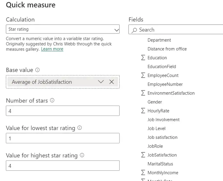 Quick method: Star rating image