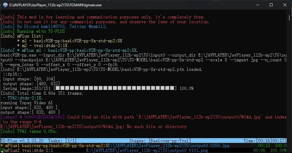 could not use tvai · Issue #138 · km2ii/JVP_TG-PLUS · GitHub