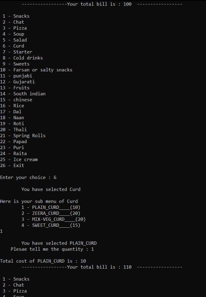 GitHub - Yash-Vasani1/Digital-Restaurants-Menu: Created interface in C ...