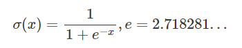 Sigmoid Equation
