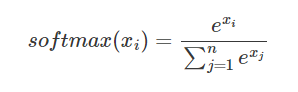 Softmax Equation