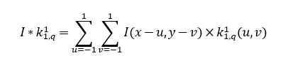 2D Convolution Definition