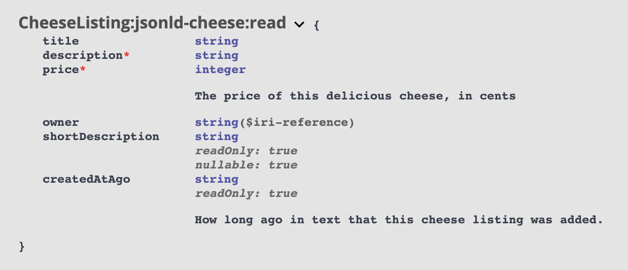 OpenApi schema missing @context, @id & @type when only operation is GET ...