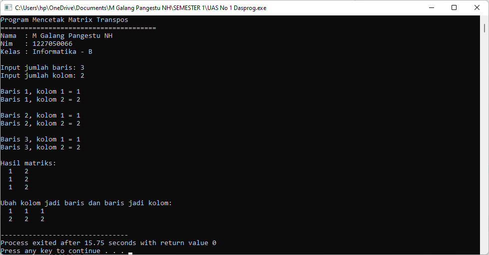 GitHub - MGalangPangestuNH/UAS: DASPROG