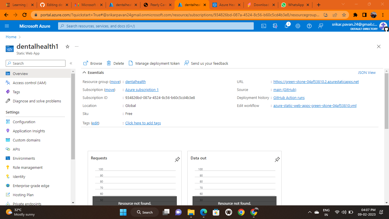 GitHub - tummalapallisrikar/dentalhealth