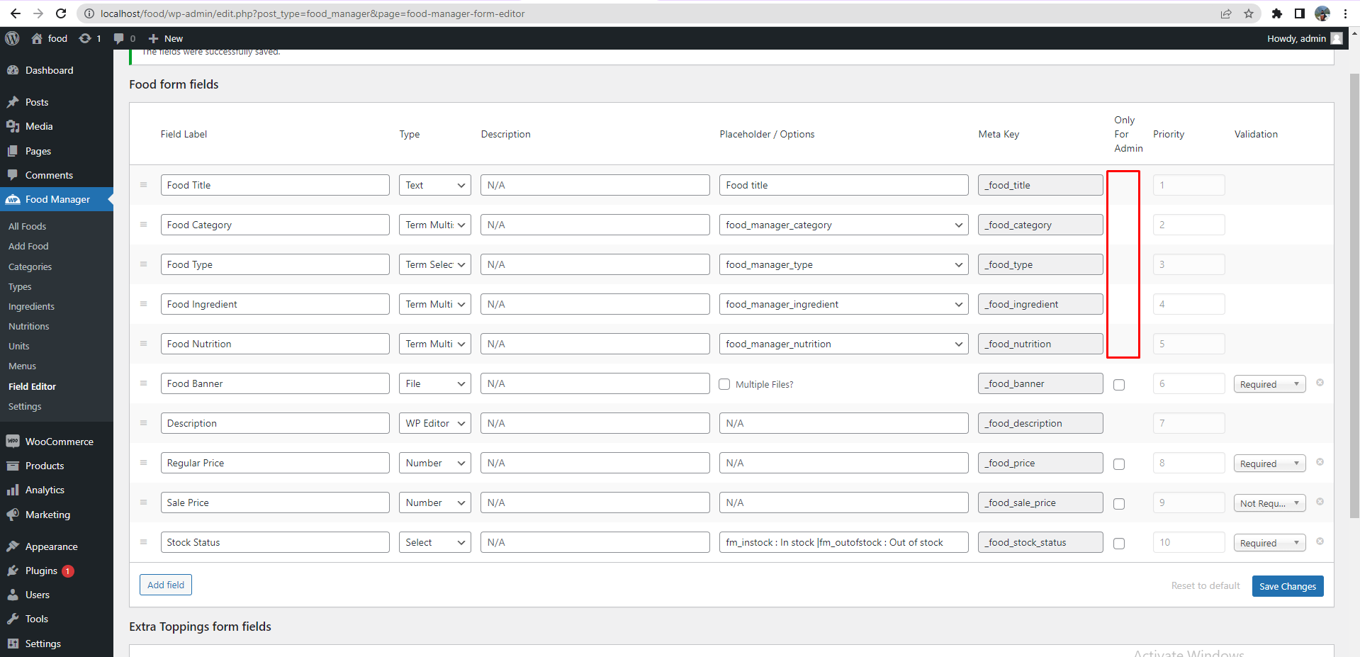Field editor only for admin missing for fields · Issue #282 ...