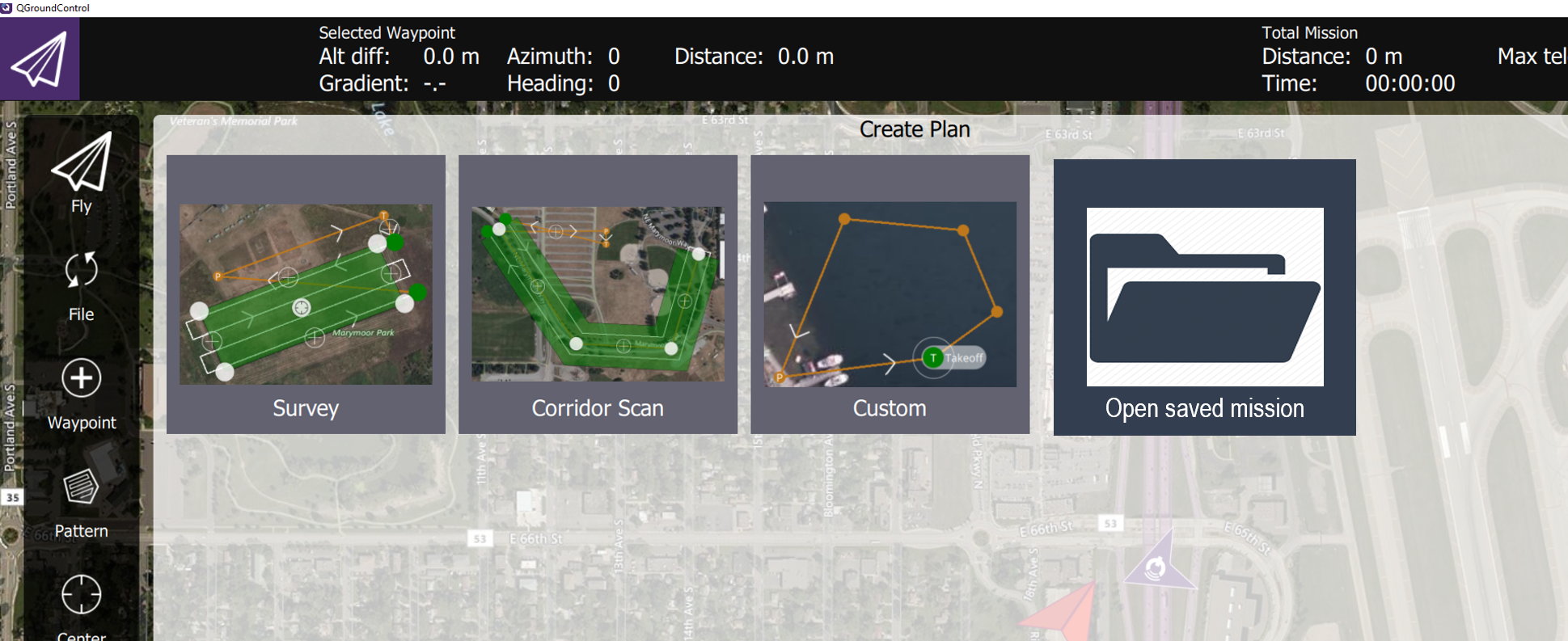 Request: add "Open saved mission" as a Create Plan option · Issue #7904 ...