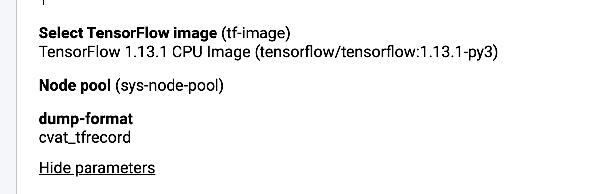 Node pool value is not showing up under parameters · Issue #650 ...