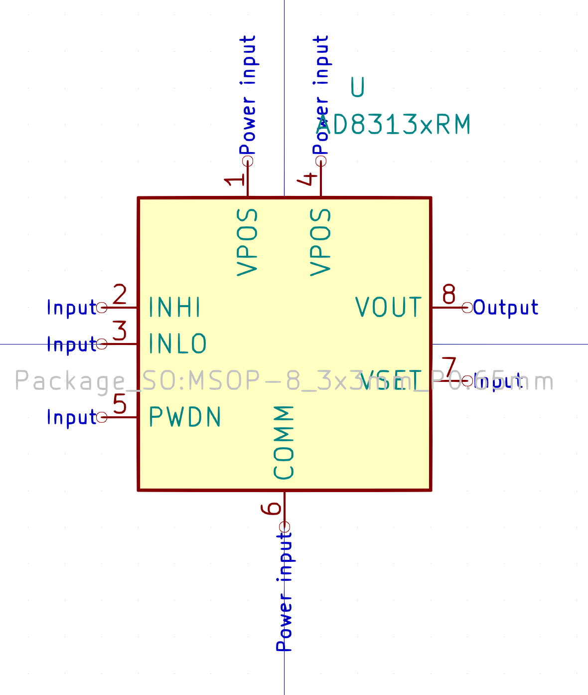 AD8313 RF Power detector by · Pull Request 2905 · KiCad/kicad