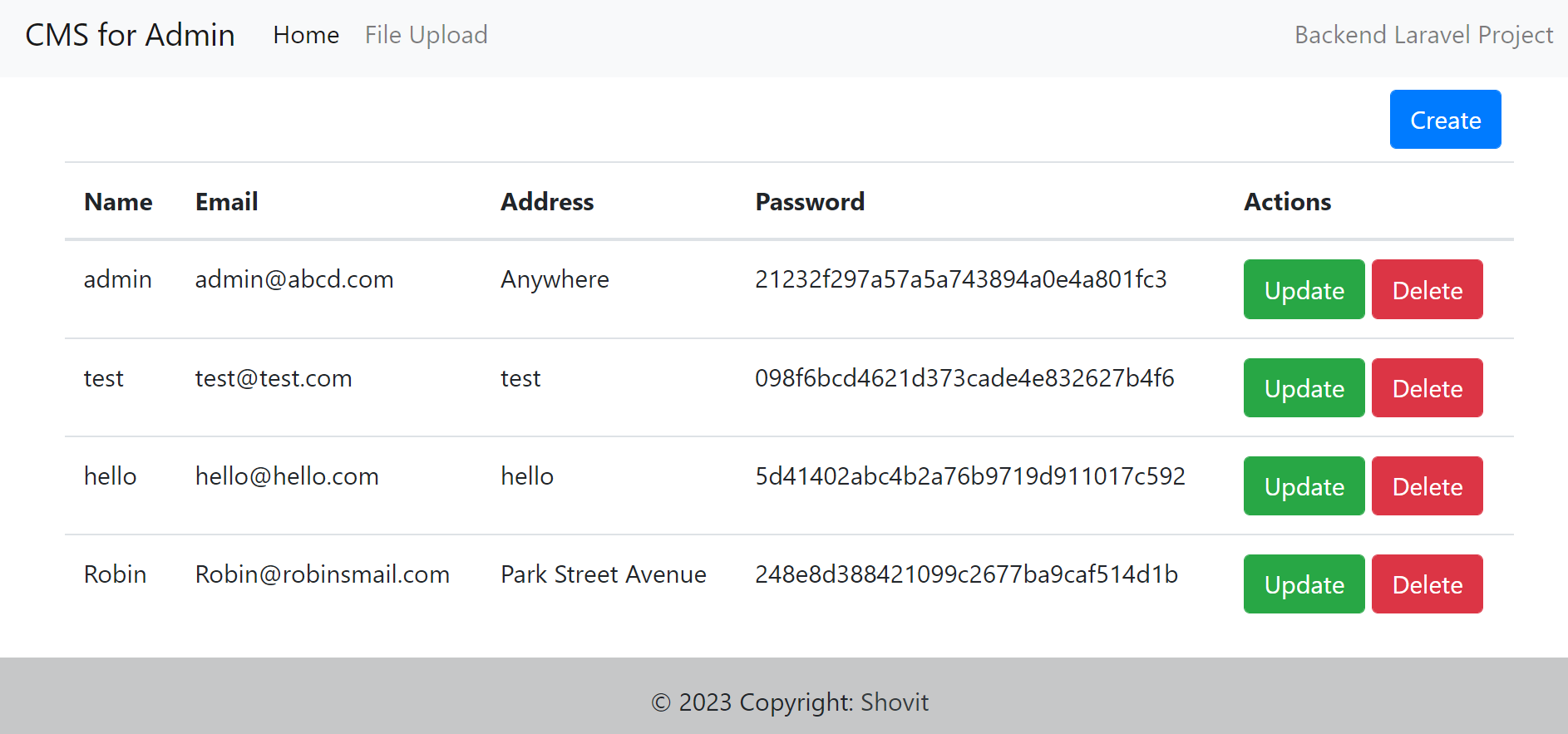 GitHub - Shovit75/LaravelBasicCRUD