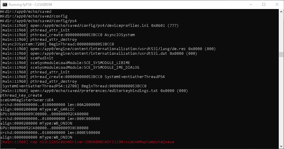 ECHO - CUSA08394 · Issue #1415 · red-prig/fpps4-game-compatibility · GitHub