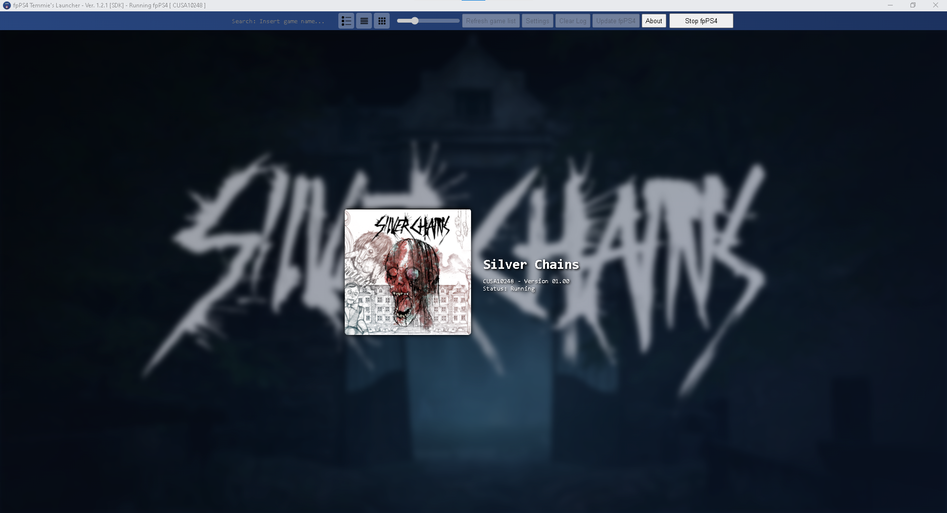 Silver Chains CUSA10248 · Issue 1492 · redprig/fpps4game