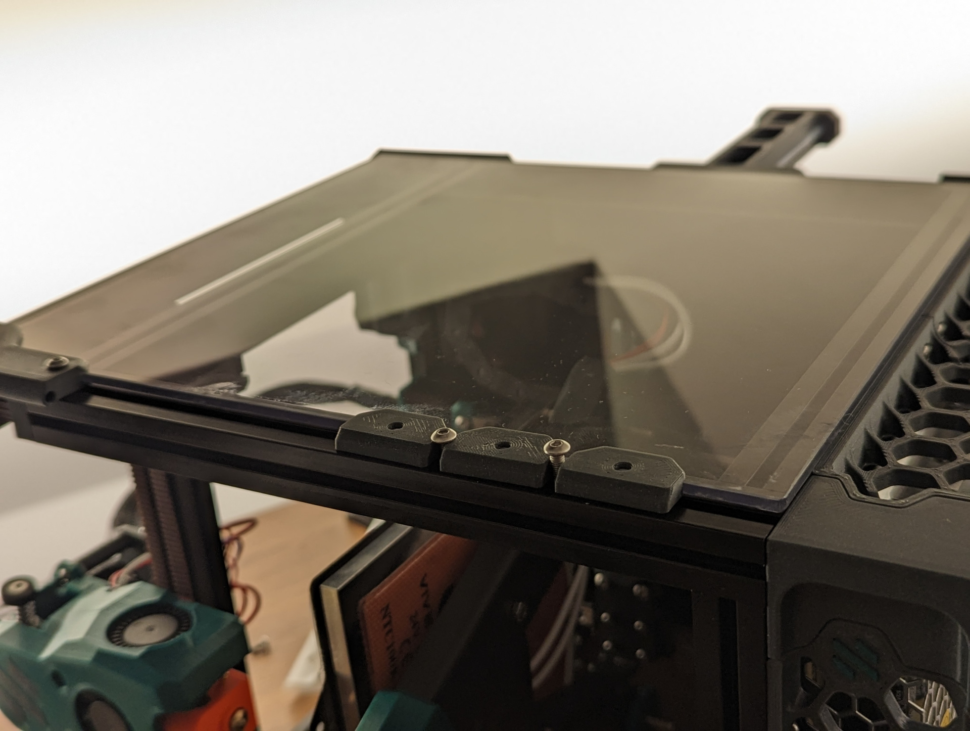 Simplified side panel installation: V0.2 manual / BOM prefer m3x10 BHCS ...