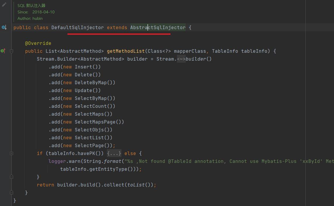 关于sql注入器的一点建议 · Issue #4735 · baomidou/mybatis-plus · GitHub