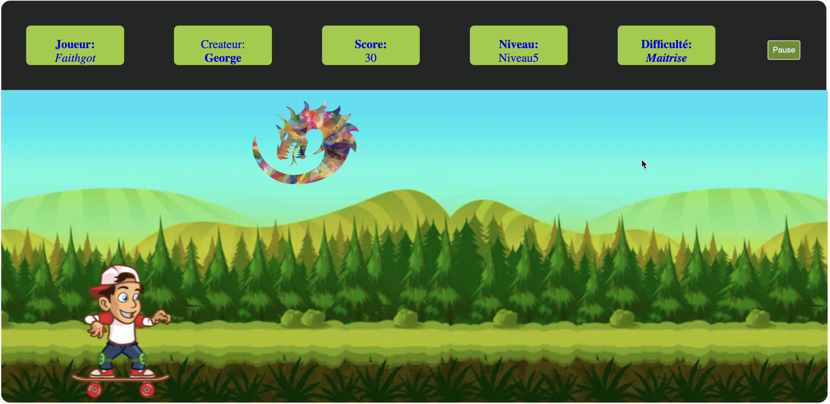 GitHub - Faithgg/Jeu_Runner: Un jeu Runner écrit en pure html&CSS et Js ...