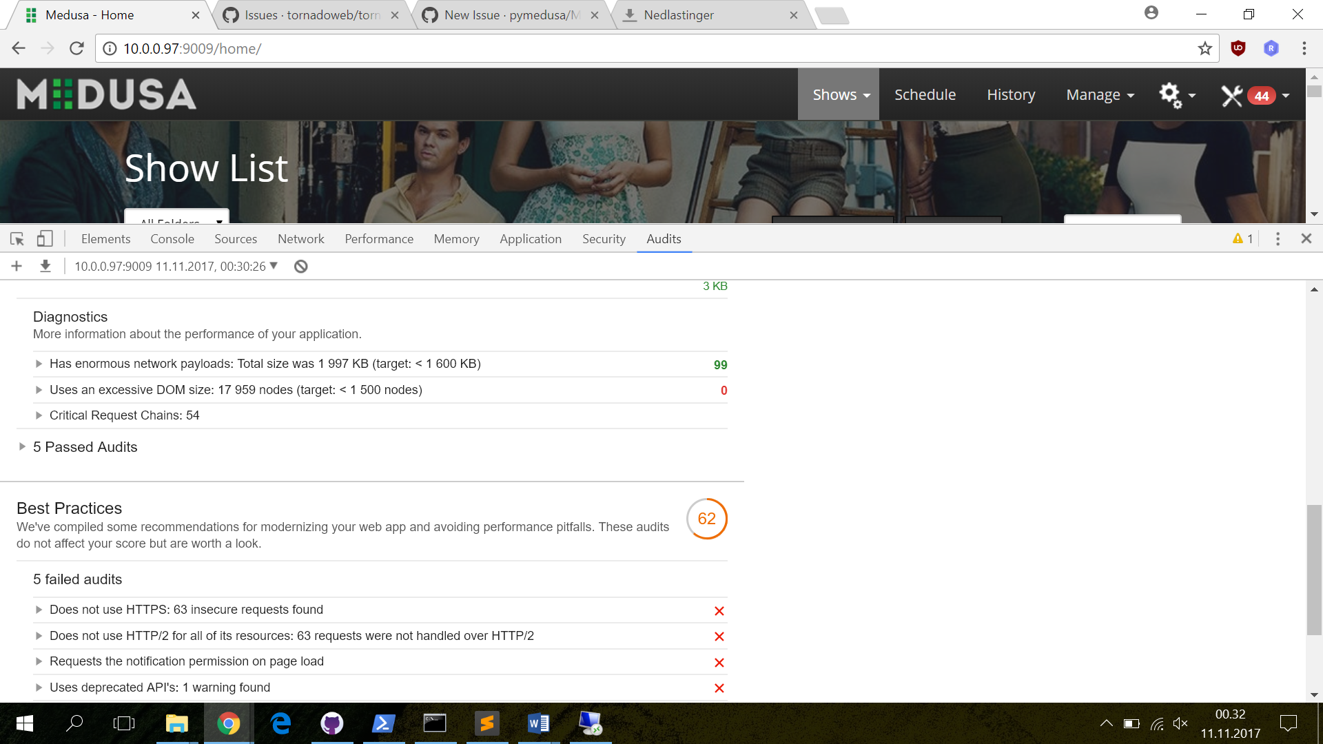 Any plans for making the ui faster? · Issue #3258 · pymedusa/Medusa ...