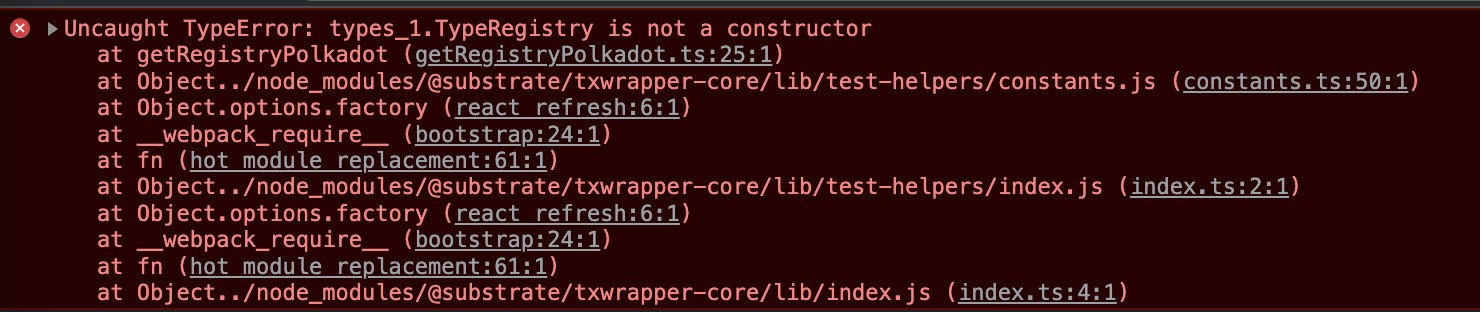 Uncaught TypeError: types_1.TypeRegistry is not a constructor · Issue ...