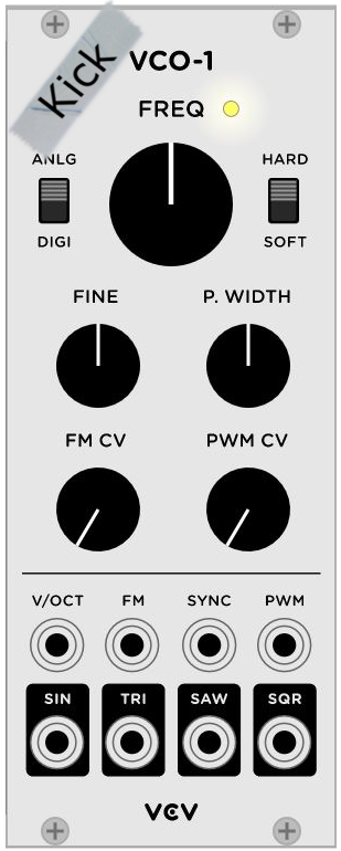 tape on module
