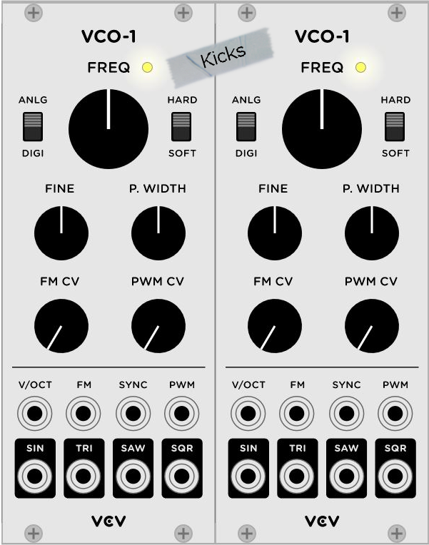 tape on modules