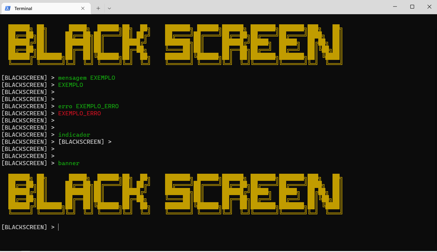 GitHub - emanoelfigueredo/black-screen-framework: BlackScreen é um ...