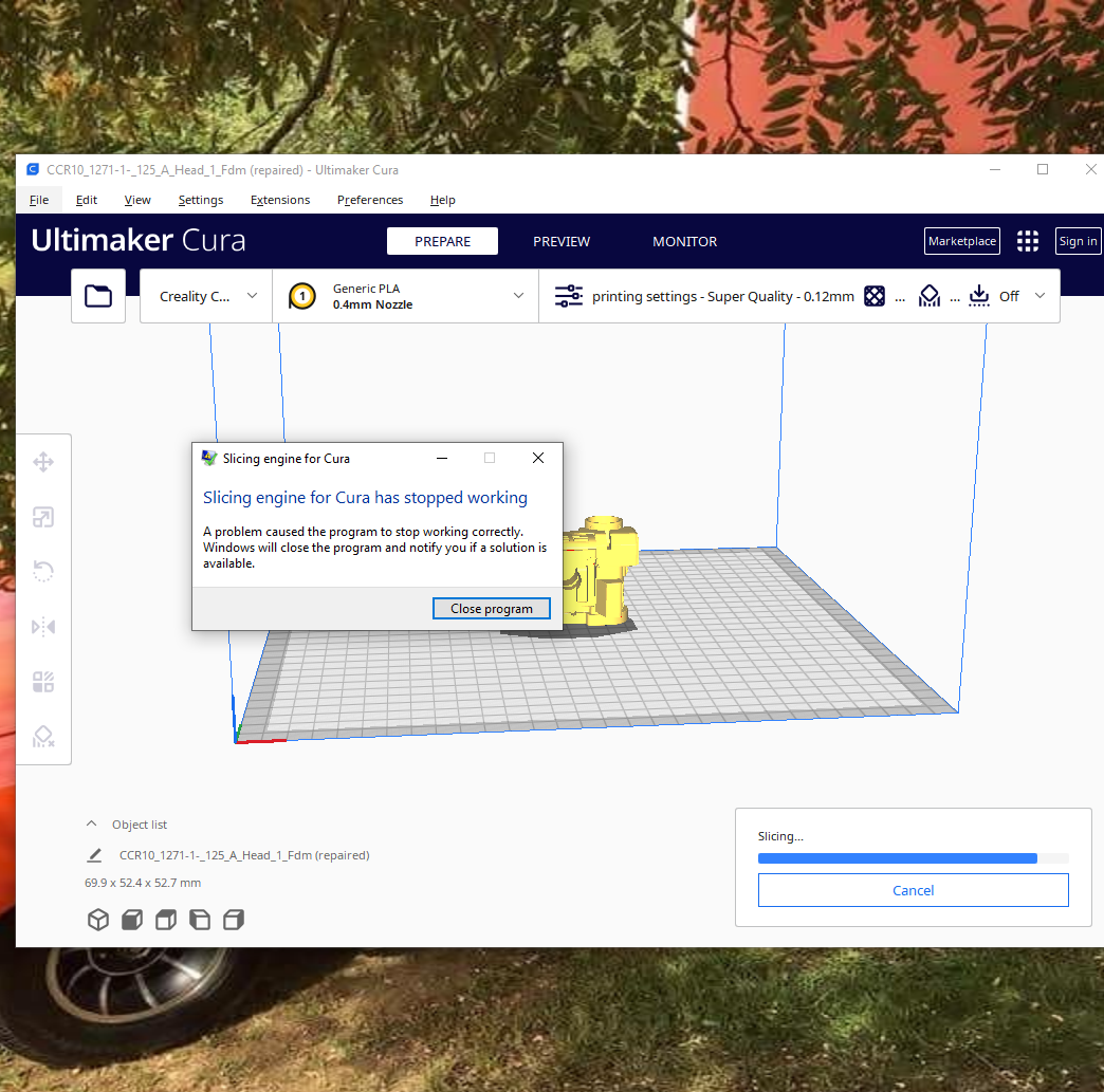 bug · Issue #14147 · Ultimaker/Cura · GitHub