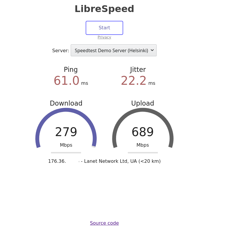 Empty Search test results on Stats page · Issue #270 · librespeed ...