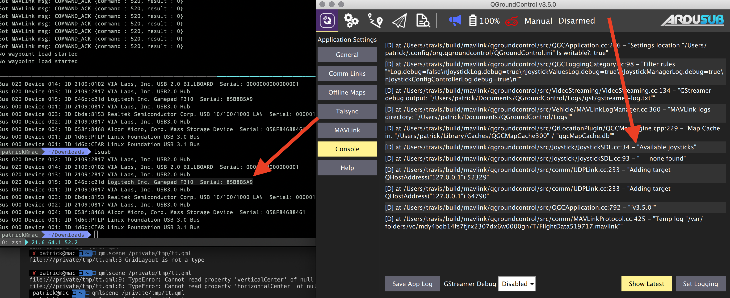 Joystick is not detected in v3.5.0 mac release · Issue 7252 · mavlink/qgroundcontrol · GitHub