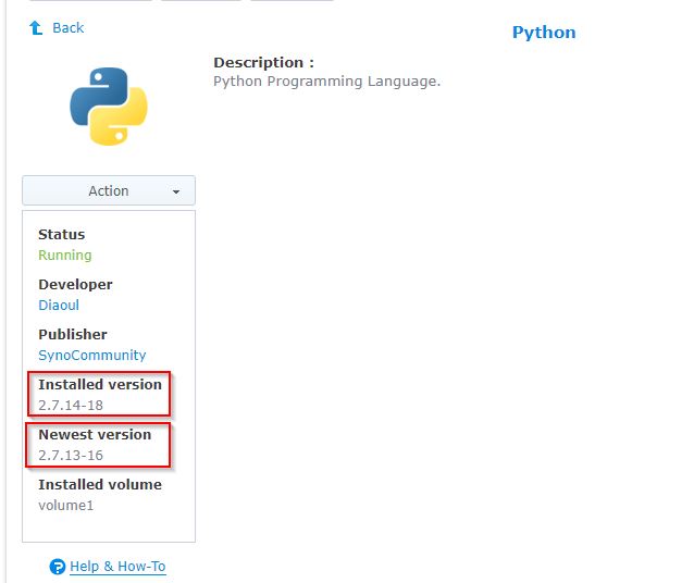 synocommunity python