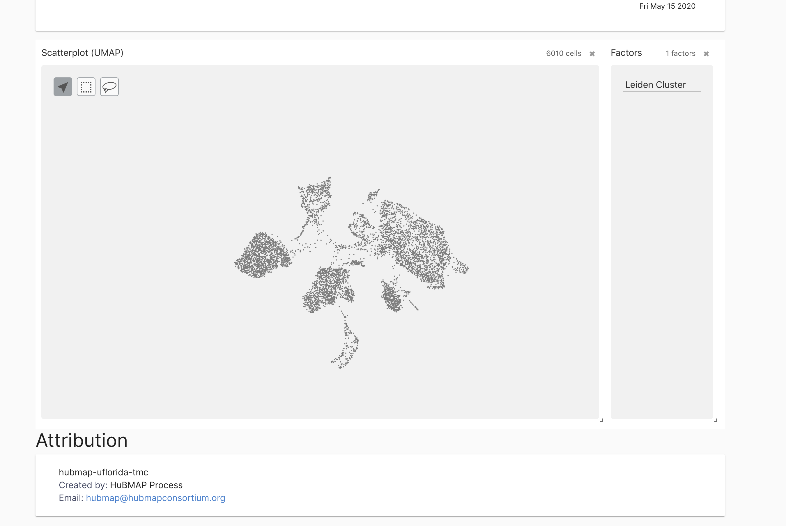 Panel for Vitessce view on dataset detail page is incomplete · Issue ...