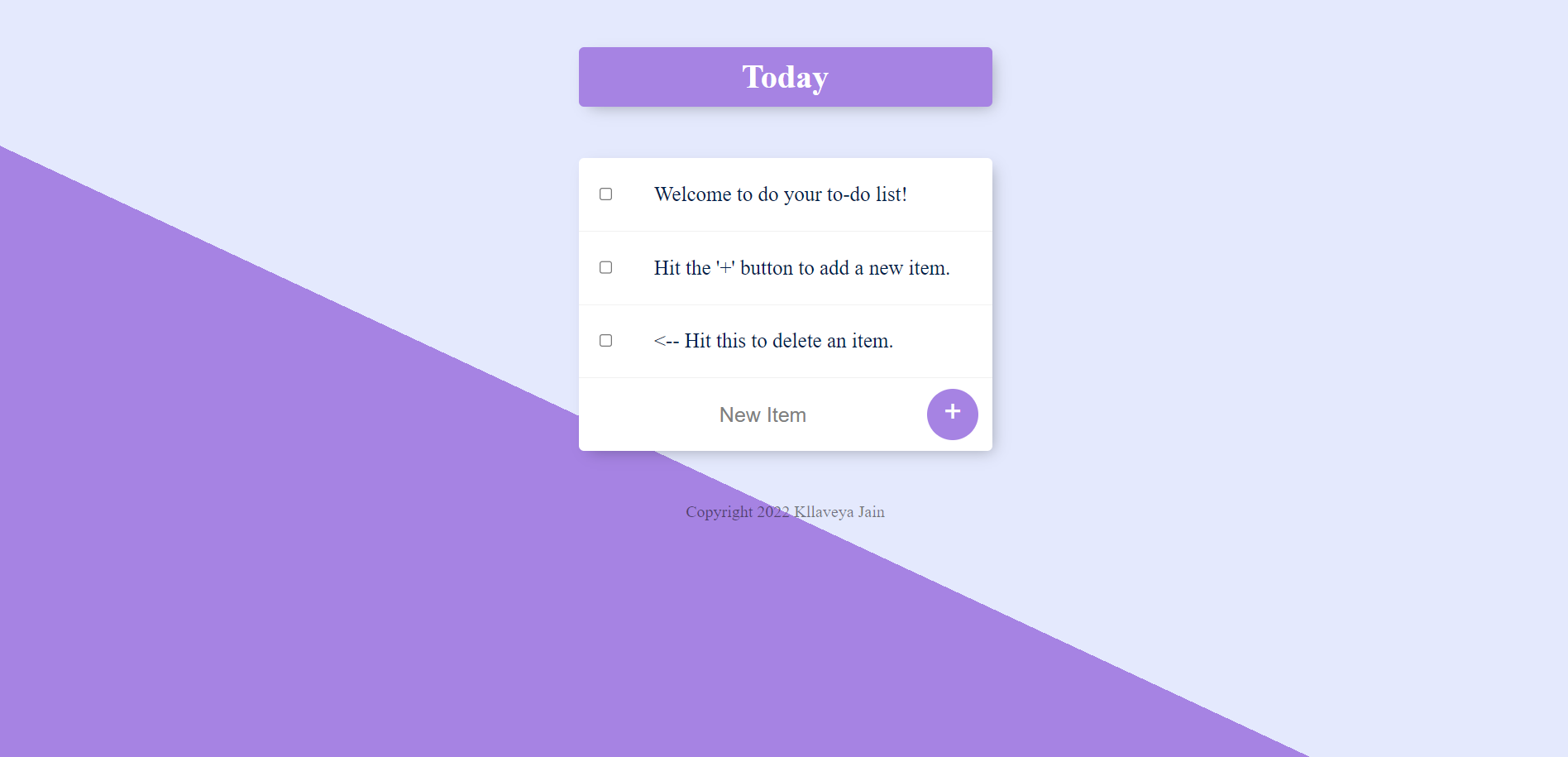 GitHub - kllaveya-jain-1/ToDo-List-New: A ToDo List web app using ...