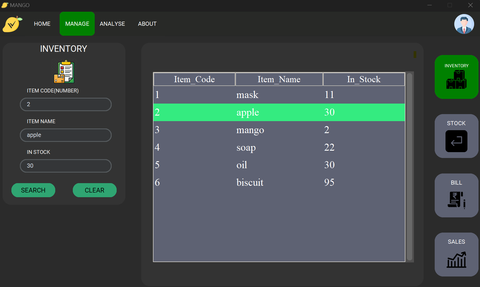 GitHub - vaamango/Mango: Project mango is an inventory management and ...