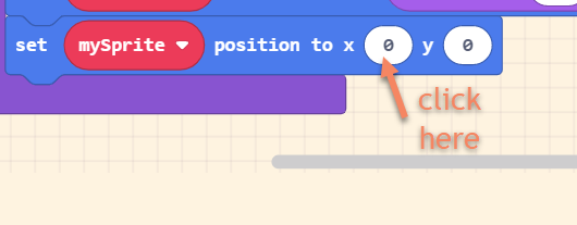 set sprite position: coordinate picker can overlap the text entry field ...