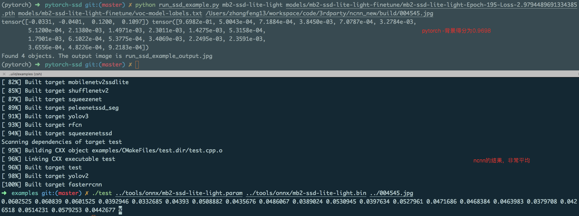 ncnn output scores result mismatch pytorch result · Issue 68