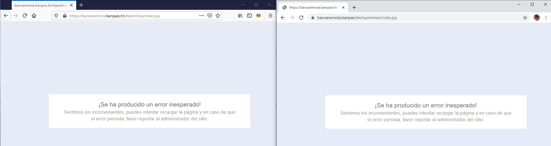 bancaremota.banpais.hn - site is not usable · Issue #66428 · webcompat ...