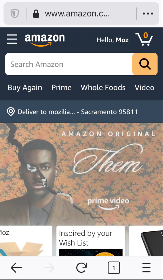 desktop site instead of mobile site · Issue 70000