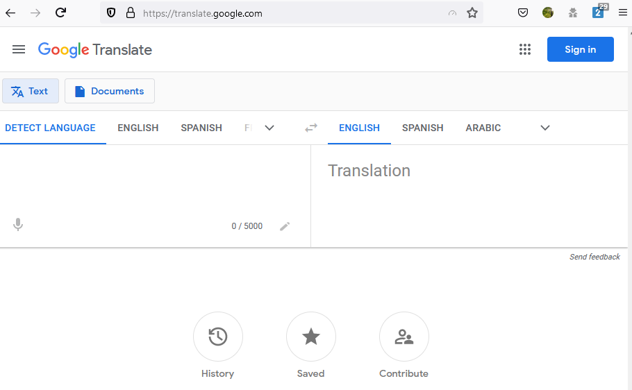 translate.google.com - site is not usable · Issue #70237 · webcompat