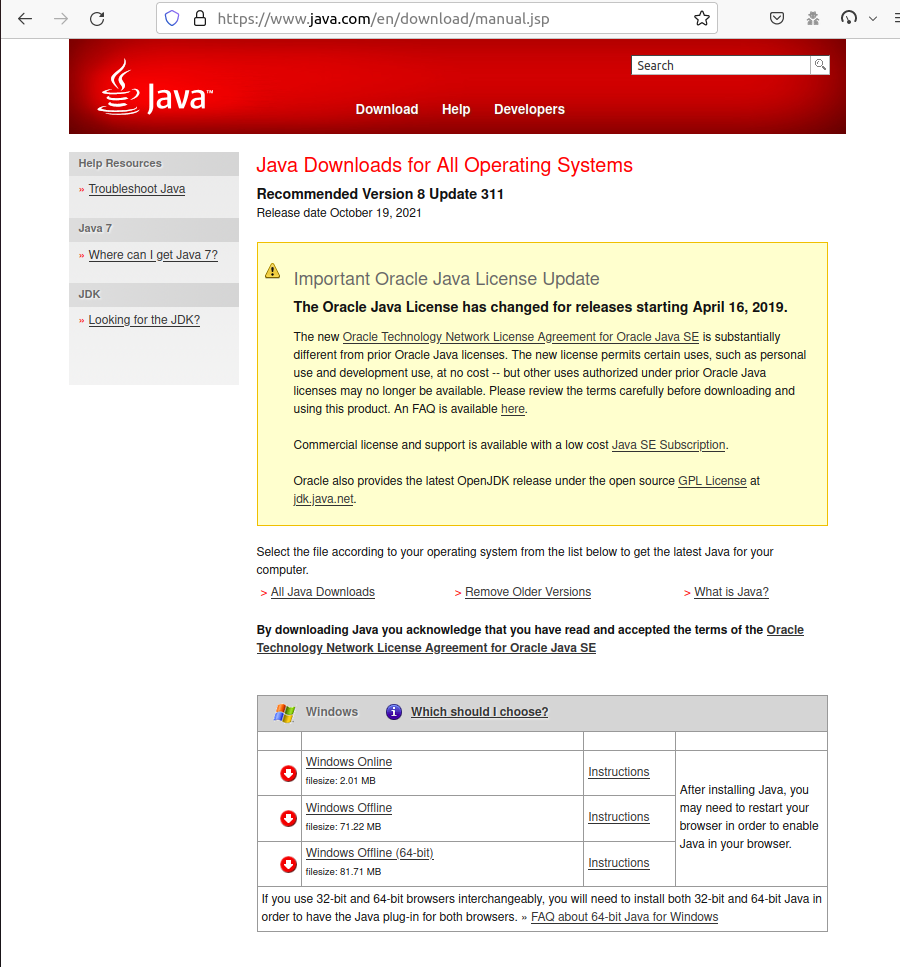 www.java.com - site is not usable · Issue #96706 · webcompat/web-bugs ...