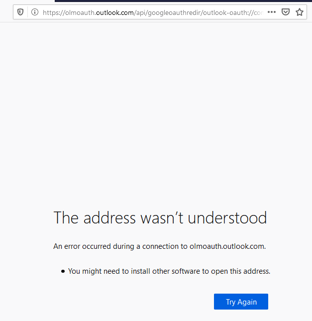 Olmoauth outlook Site Is Not Usable Issue 50029 Webcompat 