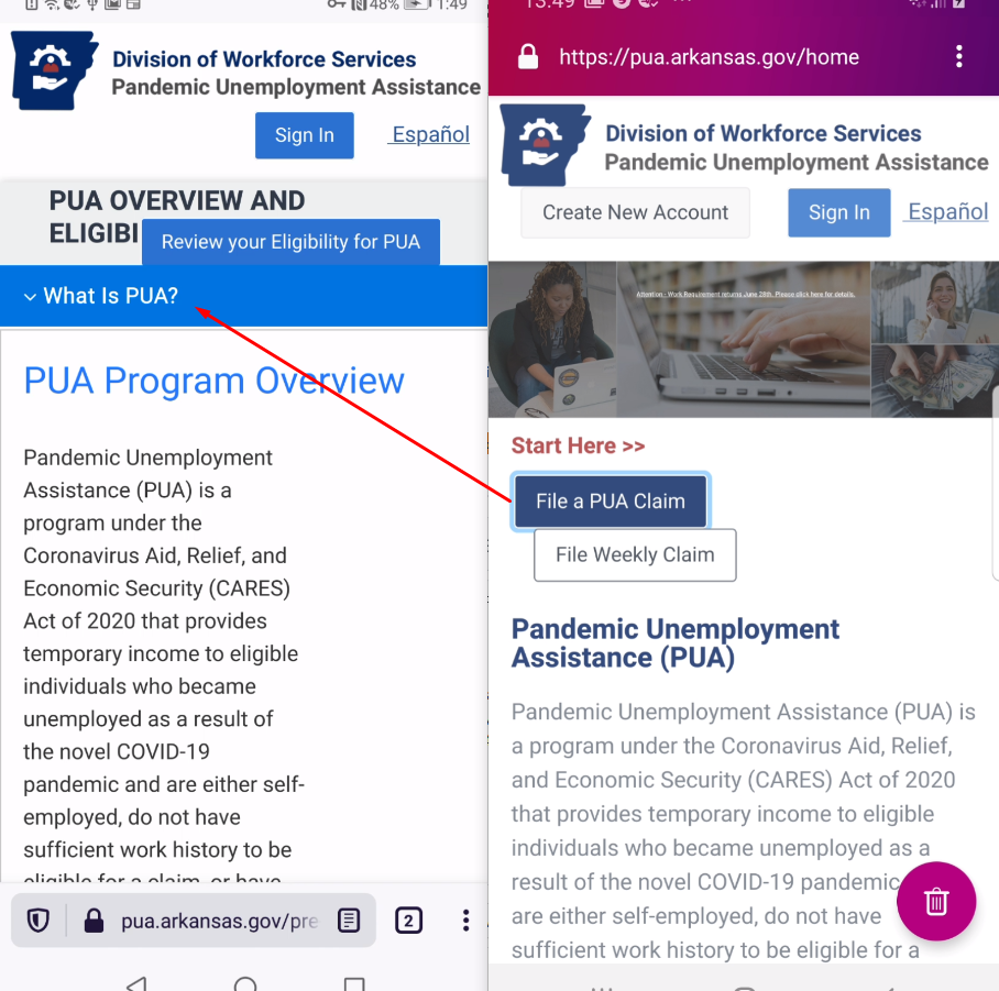 pua.arkansas.gov see bug description · Issue 60146 ·
