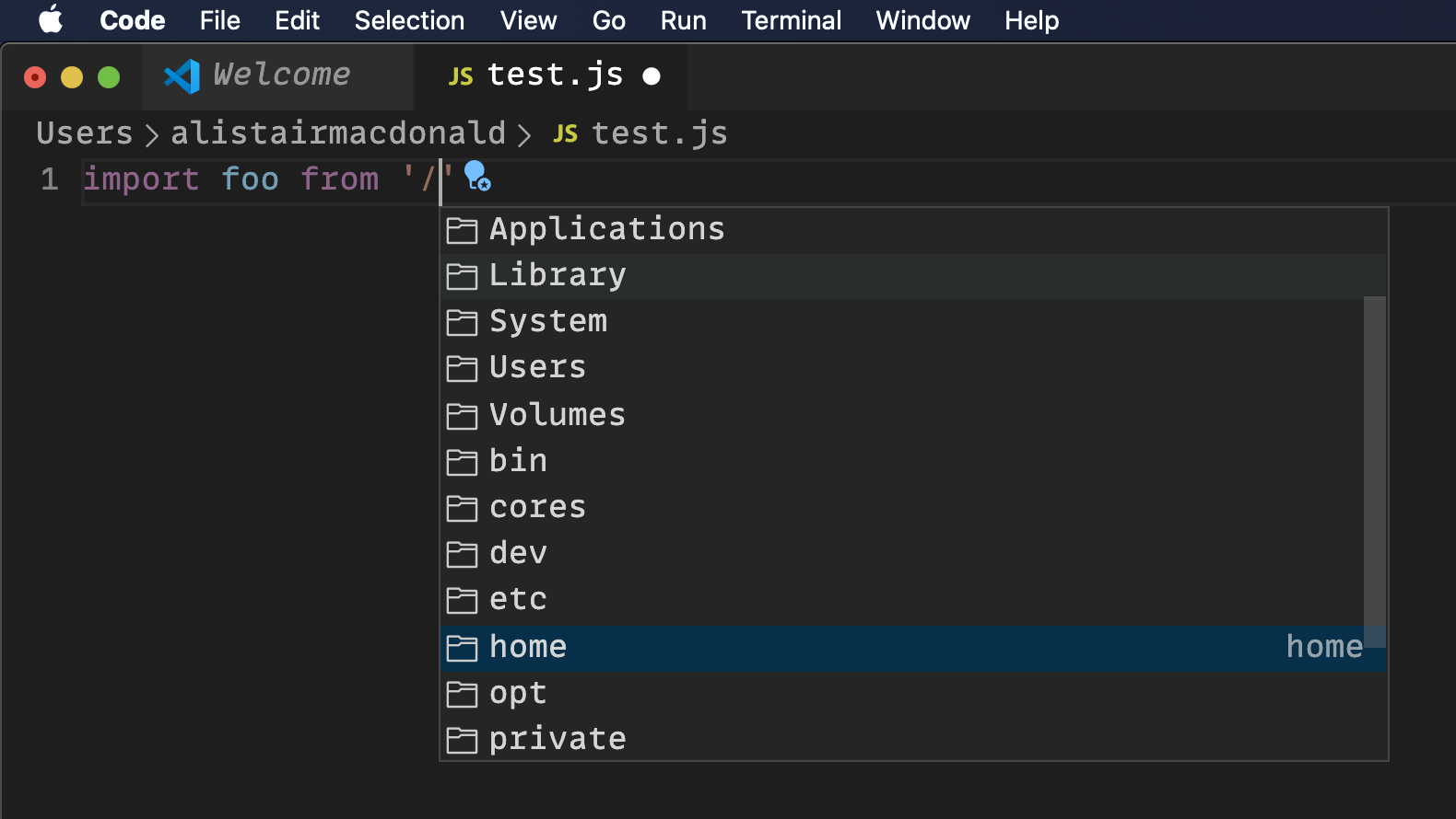 Security: VS Code can access System Root on macOS · Issue #99506 ...