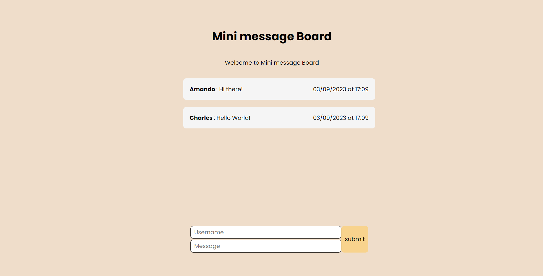 GitHub Fadilix/minimessageboard minimessageboard